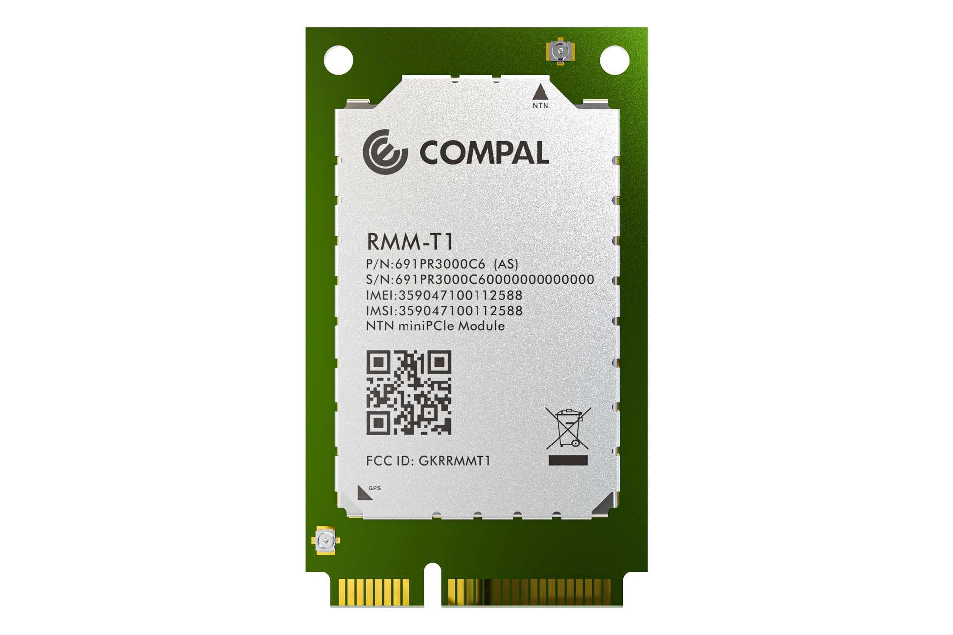 Compal RMM-T1 Module Achieves Skylo Certification and FCC Approval, Enabling Diverse NTN Satellite Connections for IoT Applications